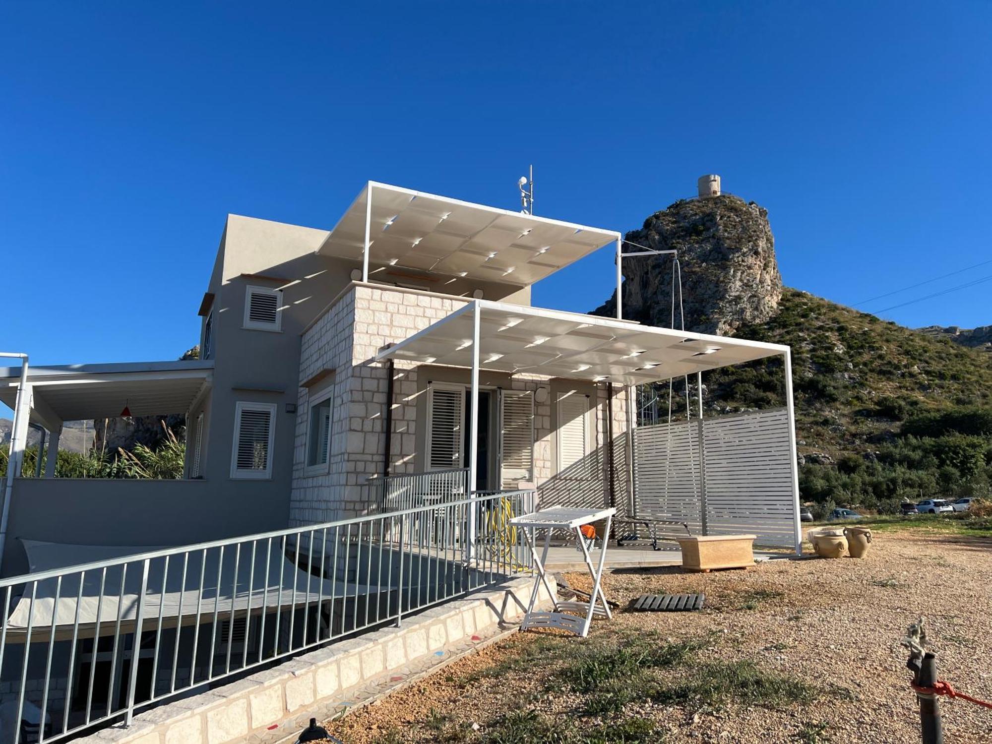 Villa La Finestra Sul Mare Dello Zingaro à Scopello  Extérieur photo